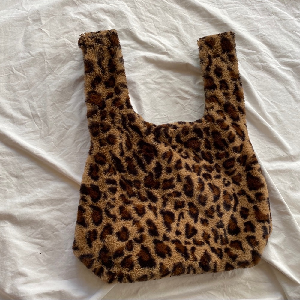 Cheetah Print Shopper Tote
